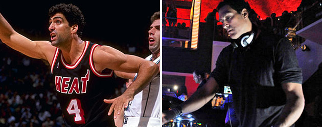 Rony Seikaly, Miami Heat forward and dope DJ